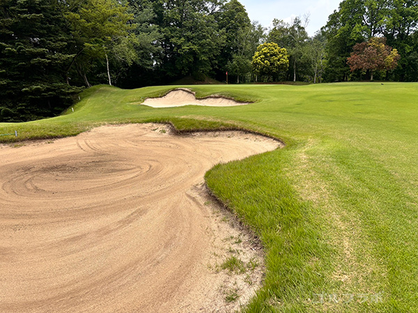 飯能パークカントリークラブの8番ホール