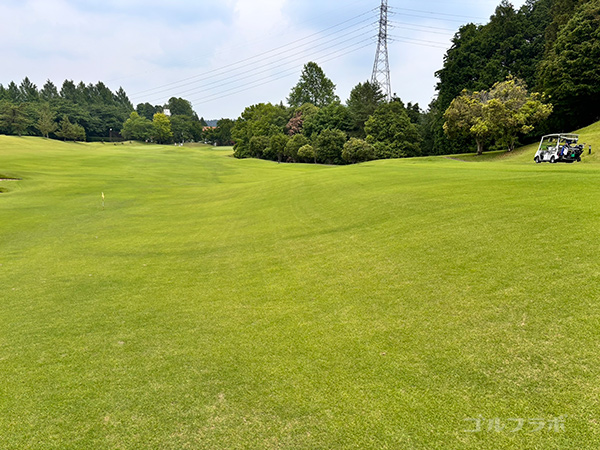 飯能パークカントリークラブの9番ホール