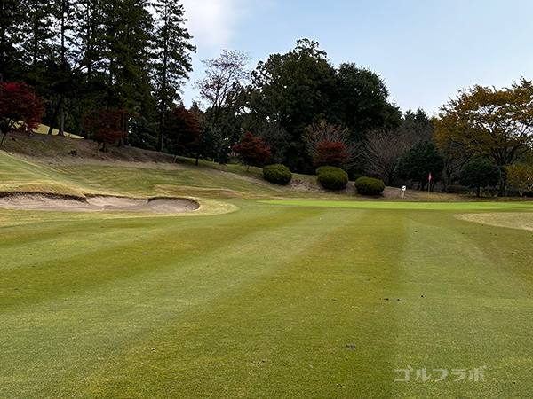 JGMベルエアゴルフクラブの11番ホール