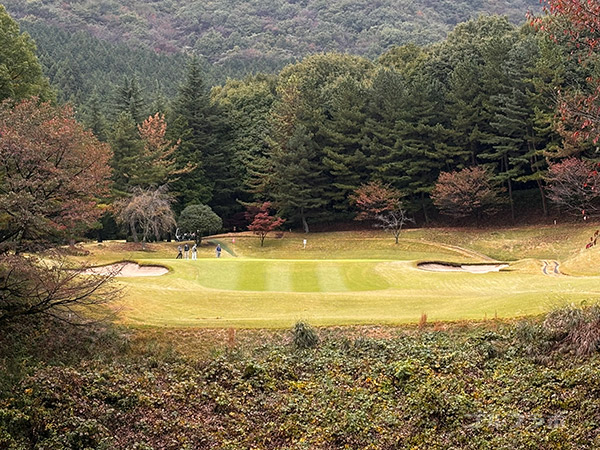 JGMベルエアゴルフクラブの5番ホール