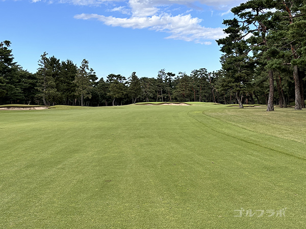 霞ヶ関カンツリー倶楽部西コースの14番コース