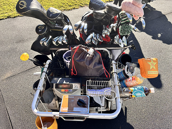 霞ヶ関カンツリー倶楽部のカート